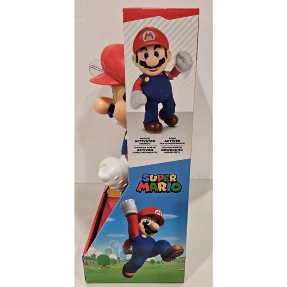 Super Mario It's-A Me, Mario! Talking 12 Inch Figure / Jakks / New!/ Great Gift! - Picture 6 of 7